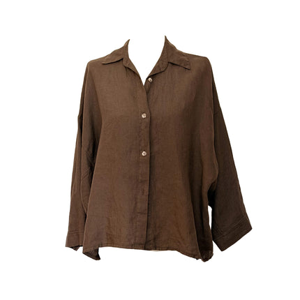 3/4 Sleeve Linen Shirt