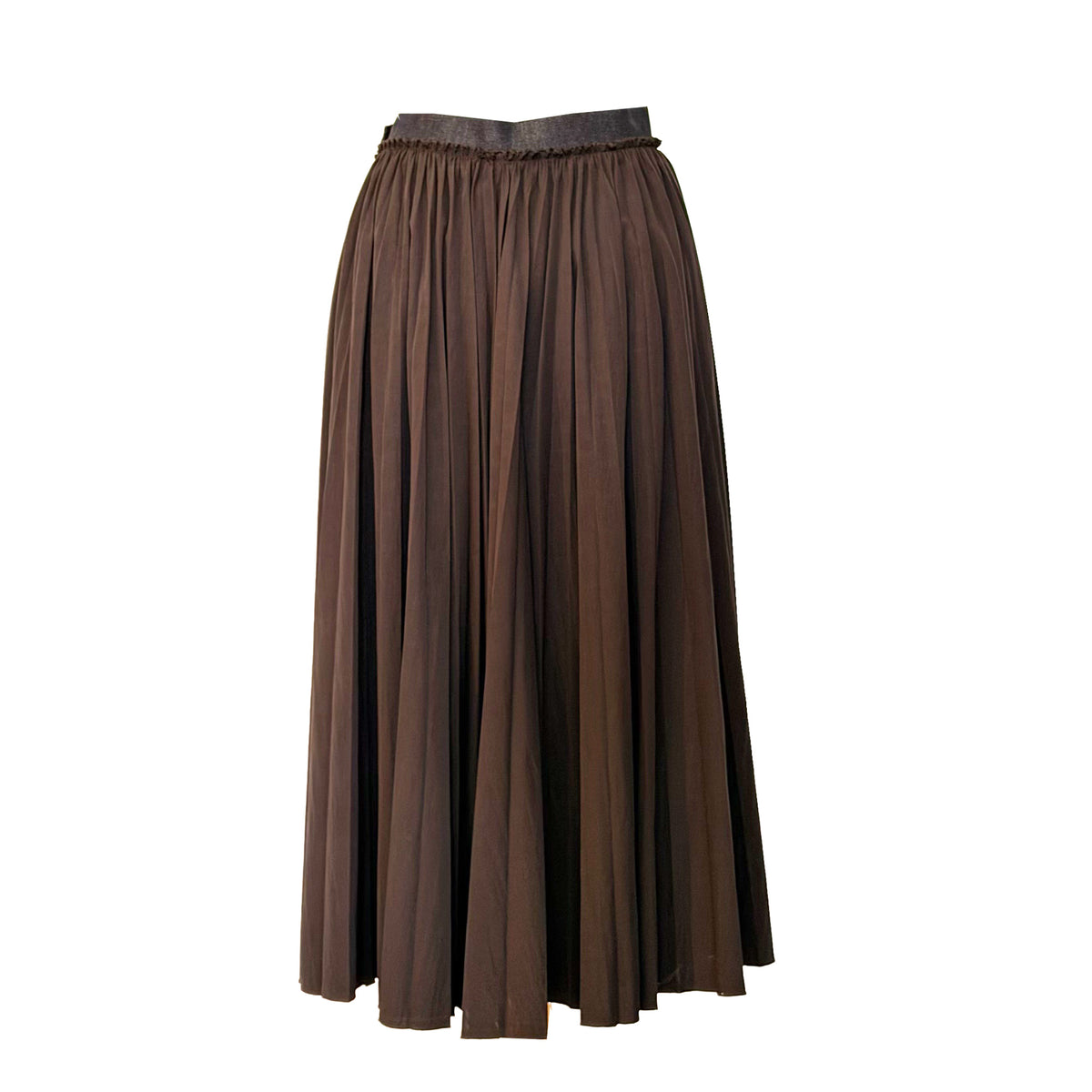 Black Pleated Skirt