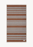 Baia Linen Towel – Bronze Brown