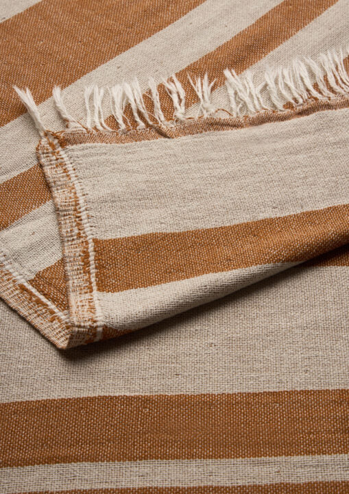 Baia Linen Towel – Bronze Brown