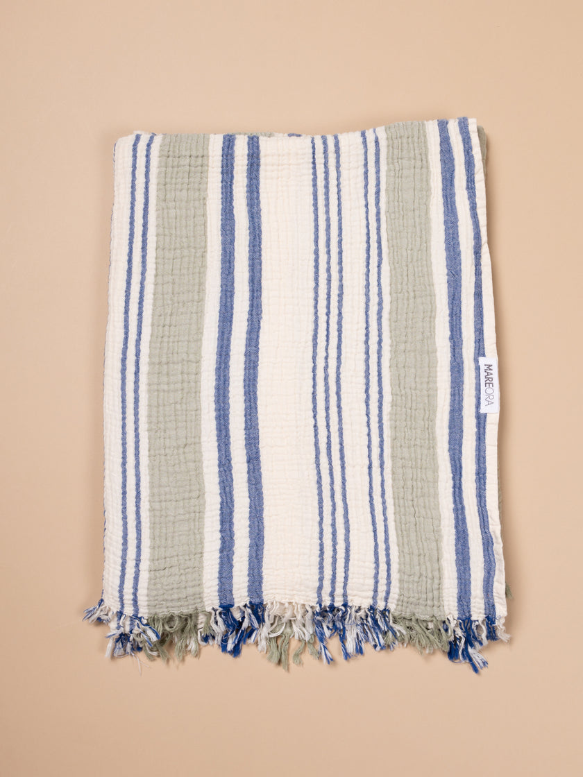 Mousse Lines Double Size Pestemal/Throw