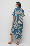Midi Dress with Colar