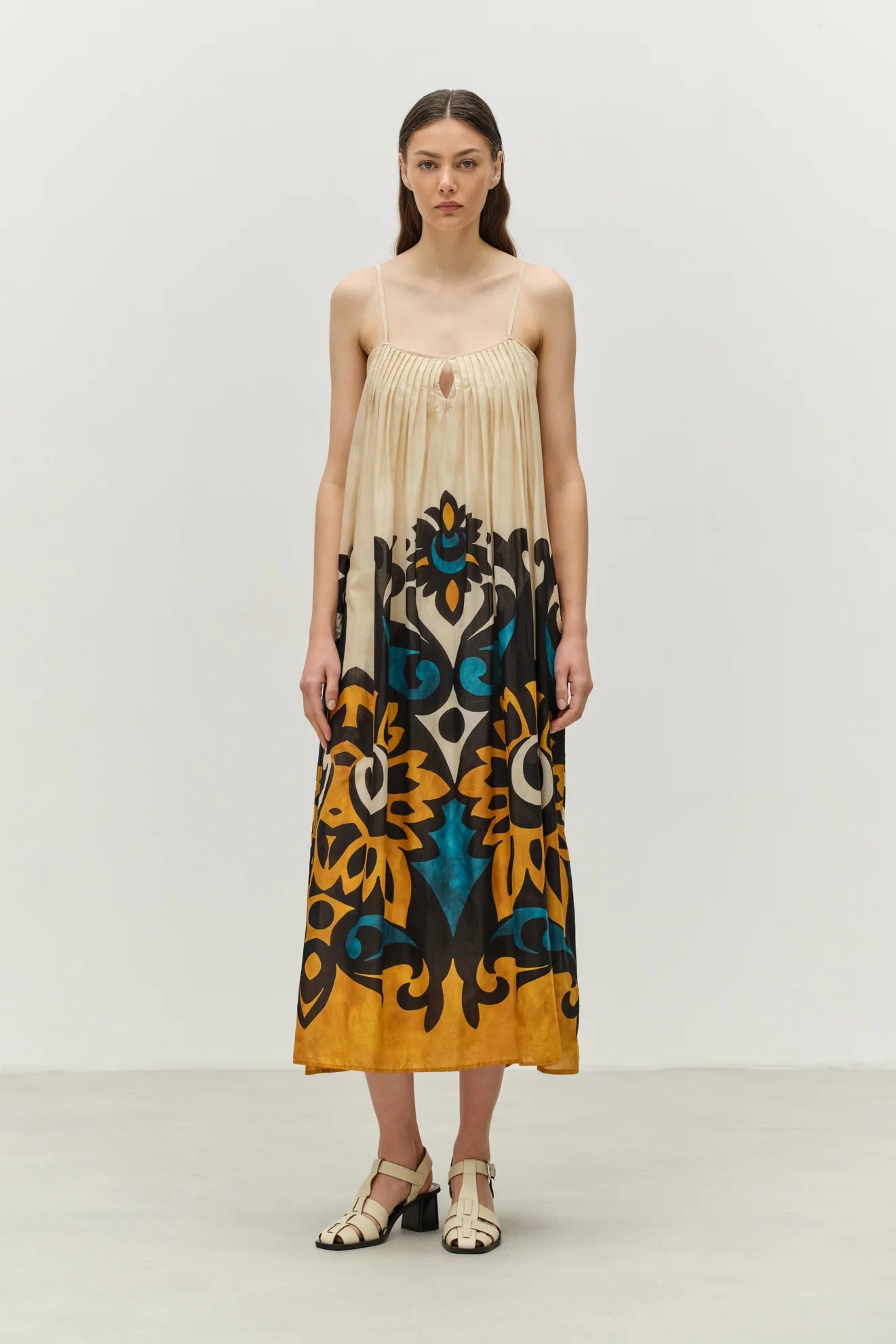 Sleeveless Cotton  Dress 