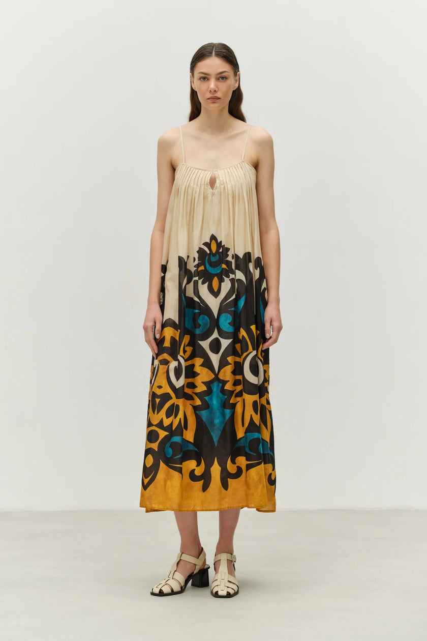 Sleeveless Cotton  Dress 