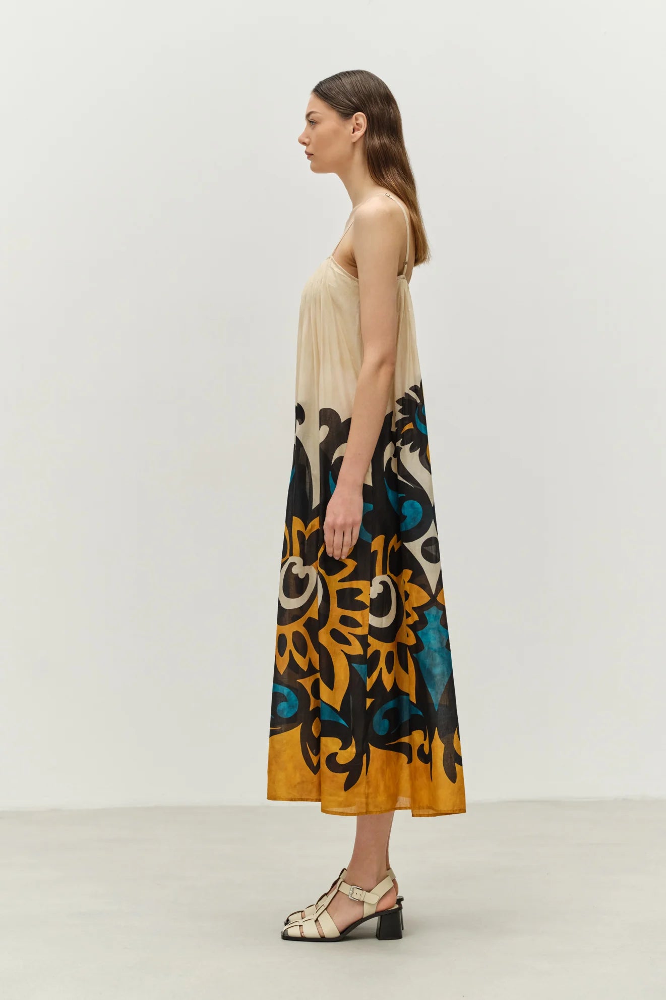 Sleeveless Cotton  Dress 