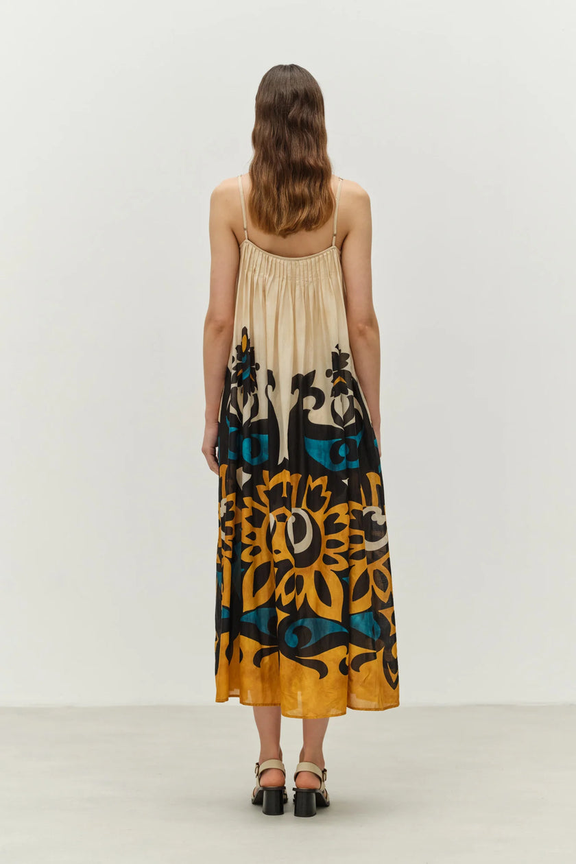 Sleeveless Cotton  Dress 