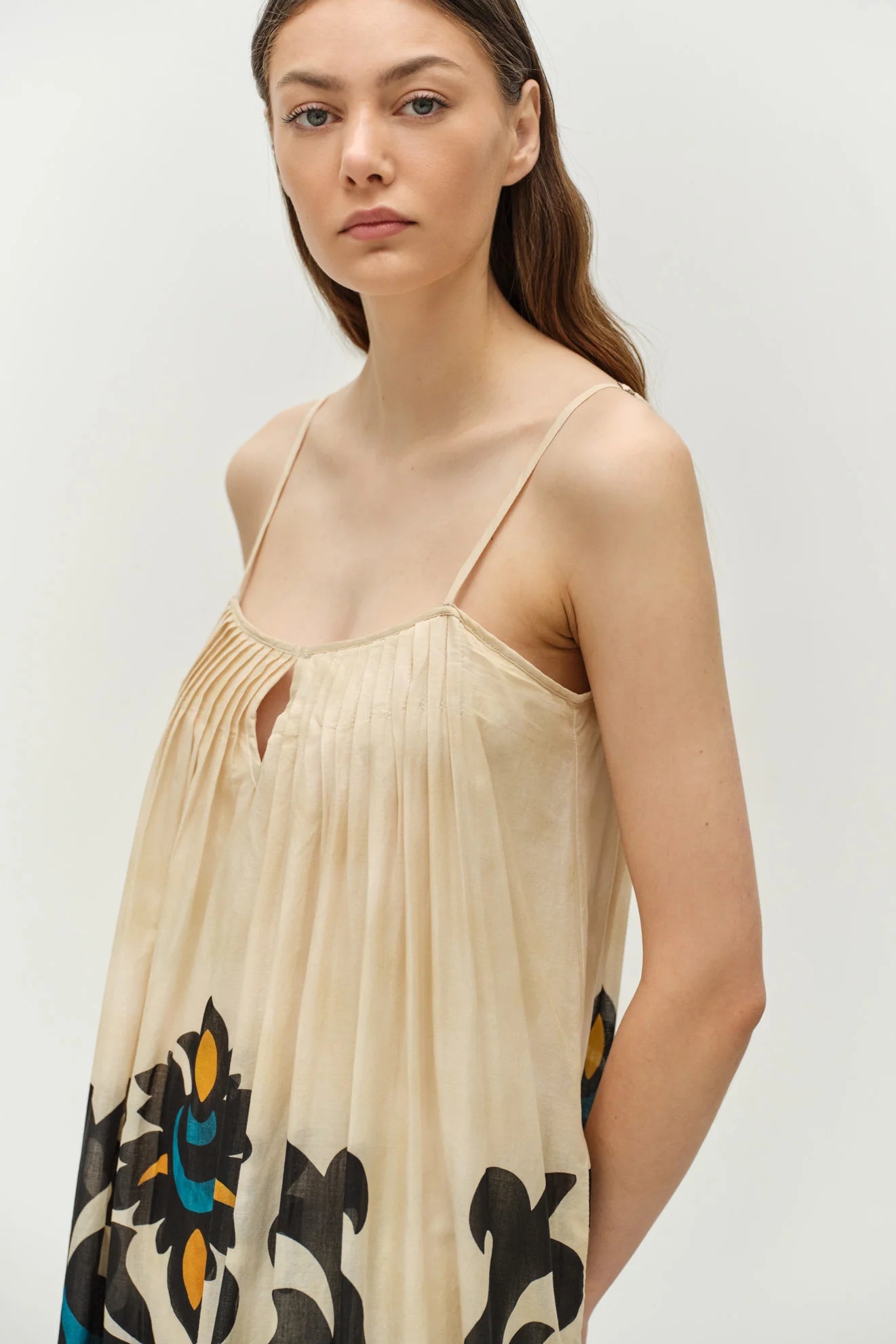 Sleeveless Cotton  Dress 