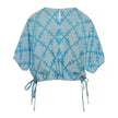 Cotton Blouse Jacquard 