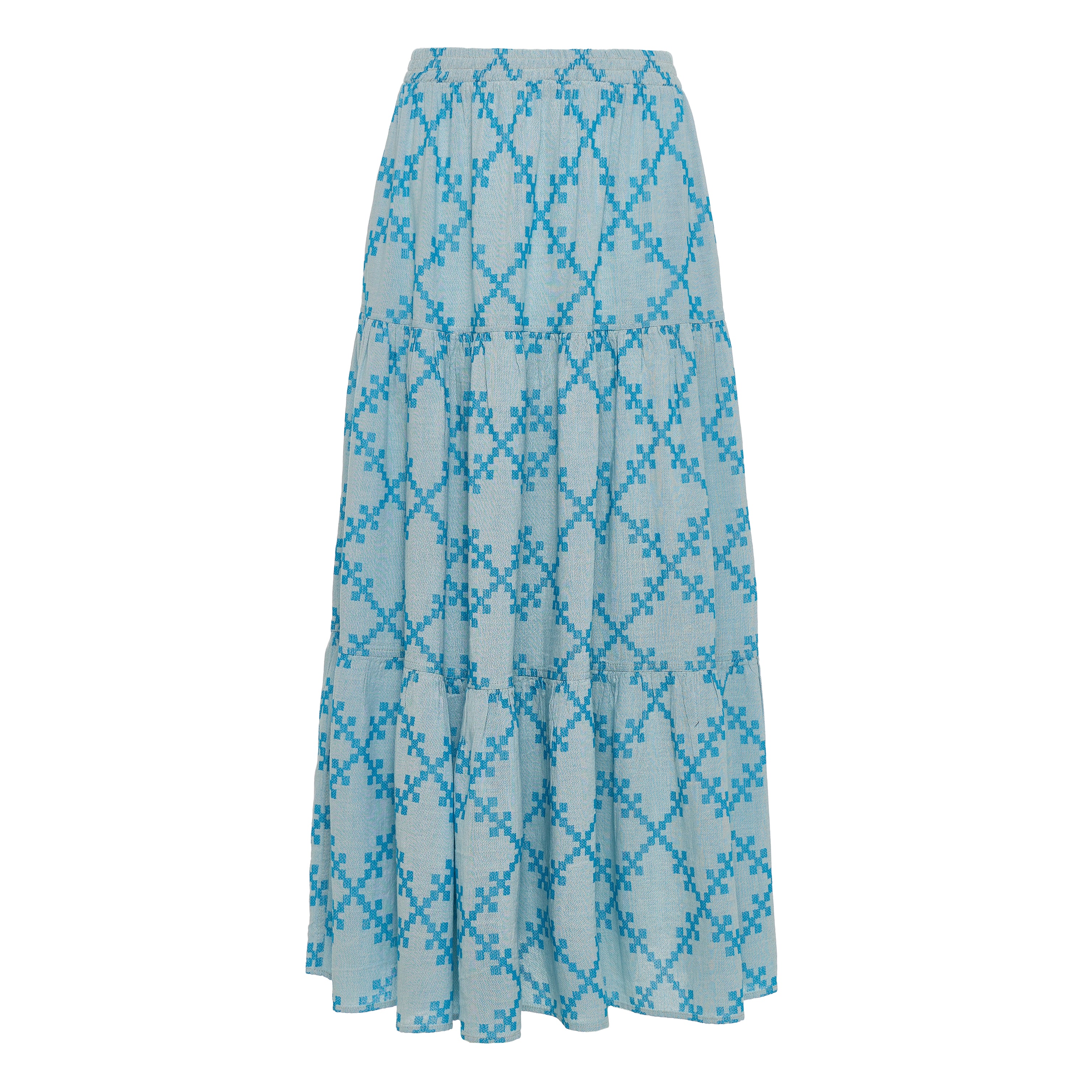 Cotton Skirt Jacquard 