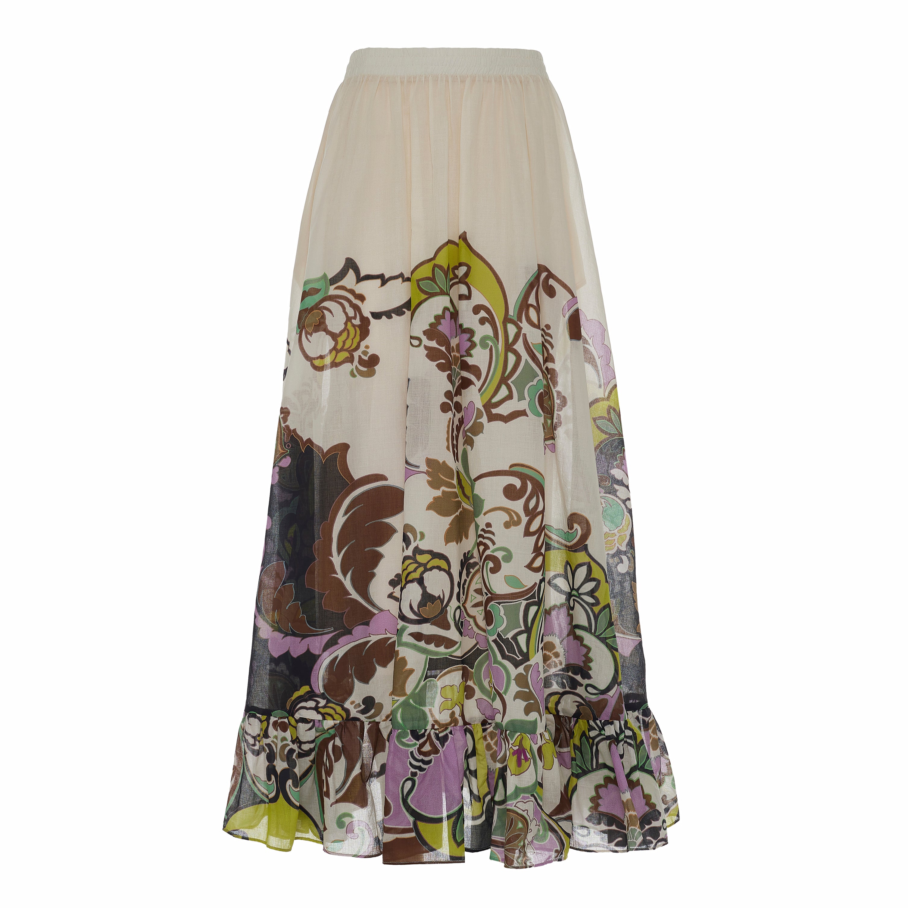 Long Cotton Skirt 