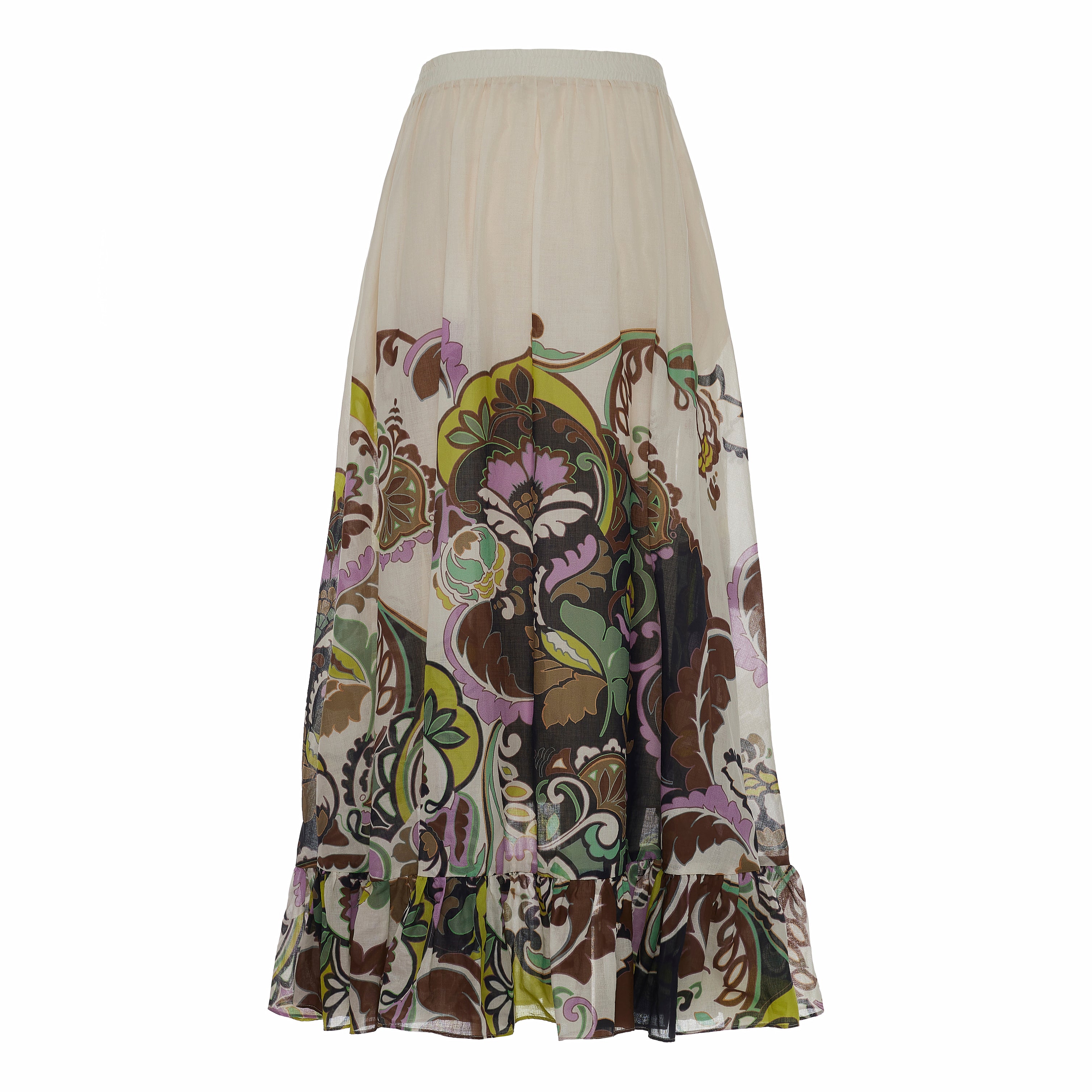 Long Cotton Skirt 