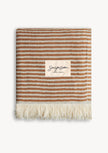 Gorgona Linen Towel – Bronze Brown