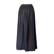 Long Blue Jean Skirt