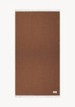 Mare Linen Towel – Bronze Brown