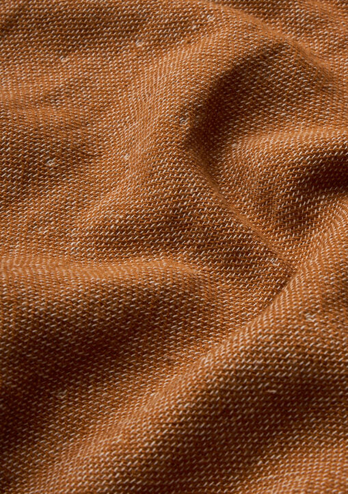 Mare Linen Towel – Bronze Brown