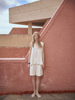 Sleeveless Linen Top