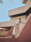 Long Skirt with drawstring