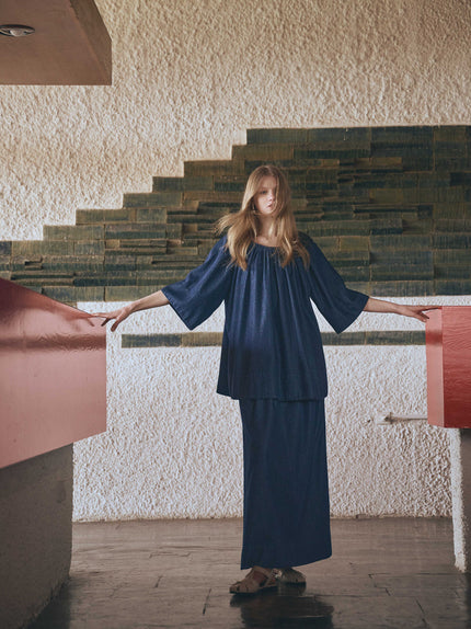 Long Sleeve Jean Tunic