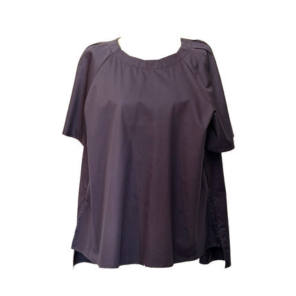 Short Sleeve Popline Blouse