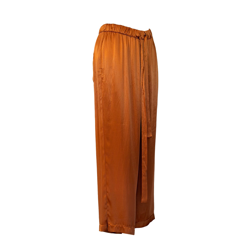 Long Pants with Drawstring Waist