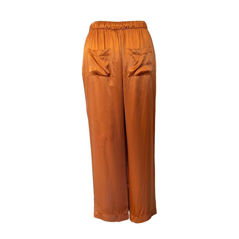 Long Pants with Drawstring Waist