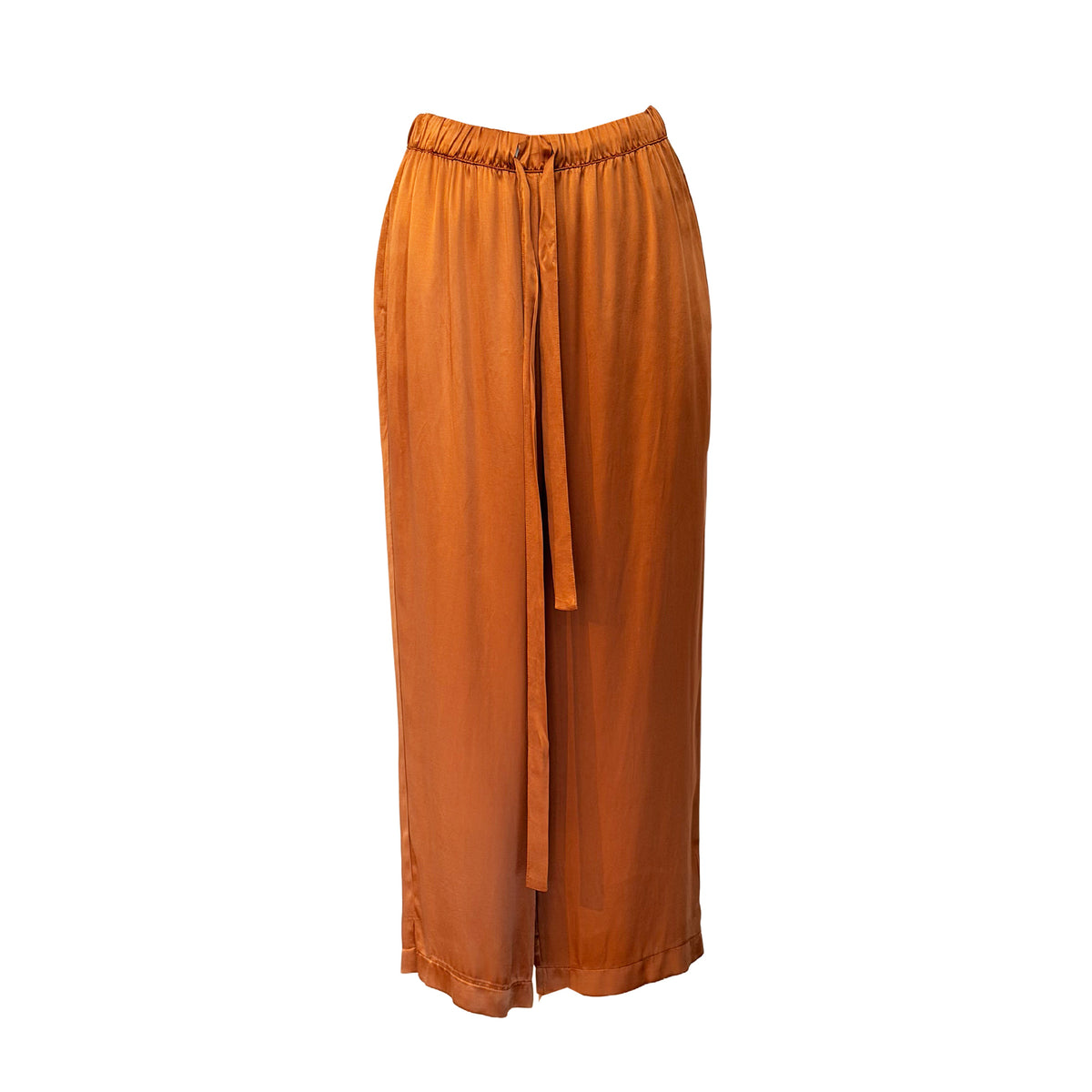 Long Pants with Drawstring Waist