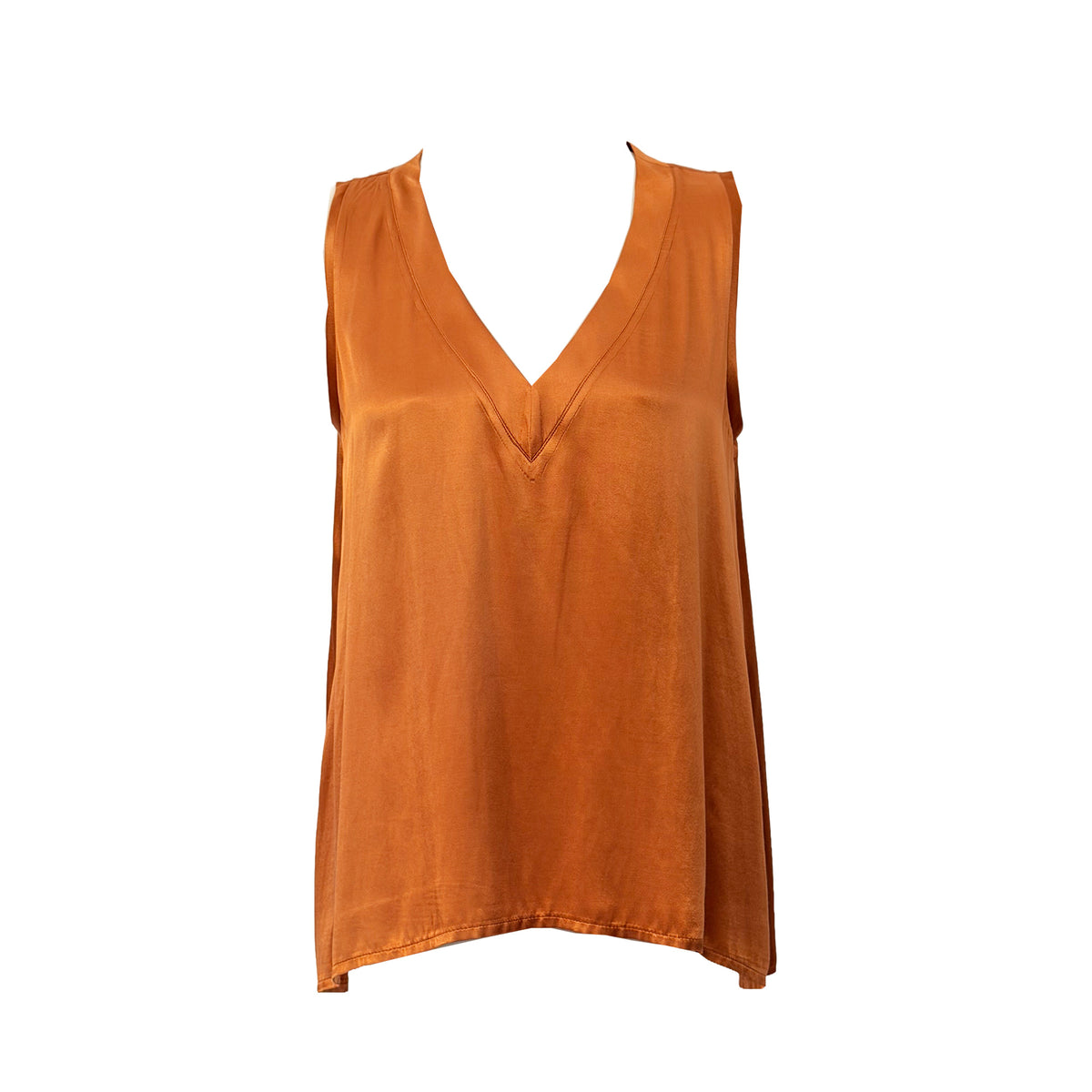 Sleeveless V-Neck Top