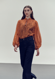 Wide Leg Blue Jeans