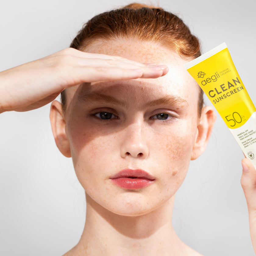 Clean Sunscreen Face SPF50