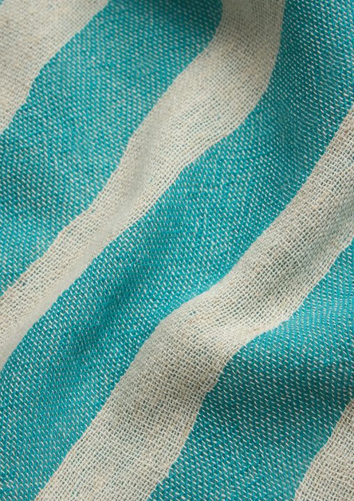 Baia Linen Towel – Teal
