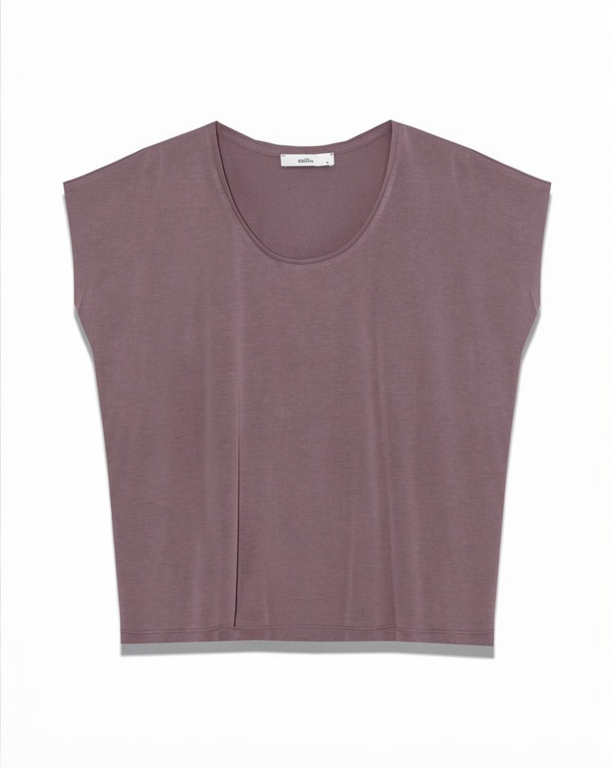 Sleeveless Round Neck T-Shirt