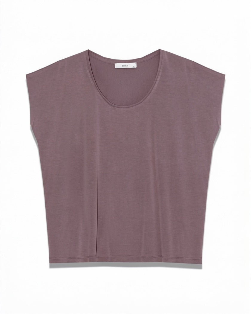 Sleeveless Round Neck T-Shirt