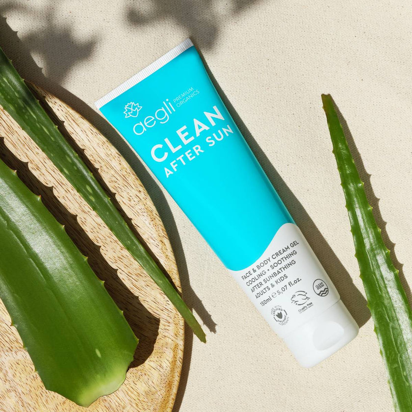 Clean After Sun Face & Body Cream-Gel