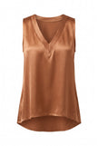 Sleeveless V-Neck Top