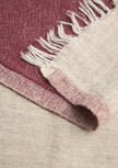 Mare Linen Towel – Burgundy