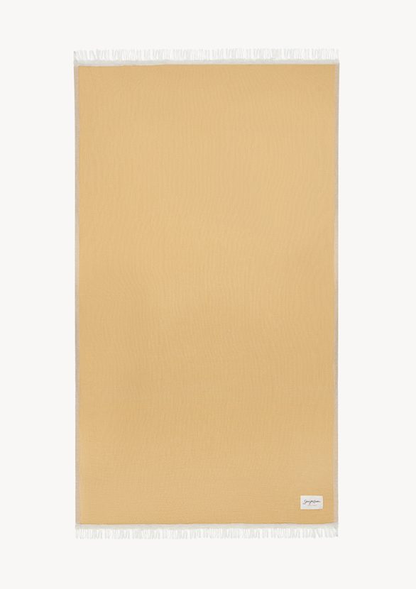 Mare Linen Towel – Mustard