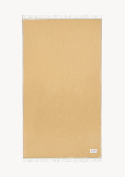 Mare Linen Towel – Mustard