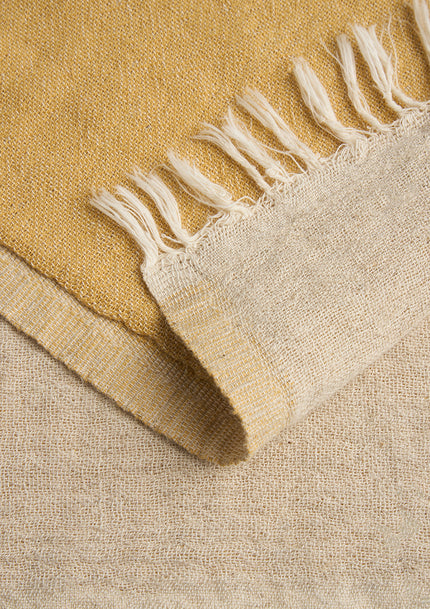 Mare Linen Towel – Mustard in cotton by Sea You Soon, additional product view