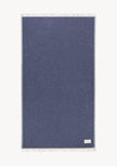 Mare Linen Towel – Navy Blue