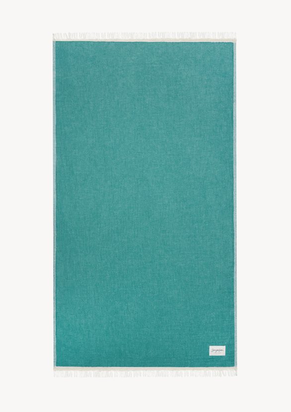 Mare Linen Towel – Teal