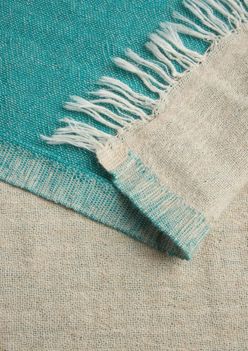Mare Linen Towel – Teal