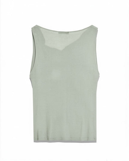 Sleeveless Cotton Top