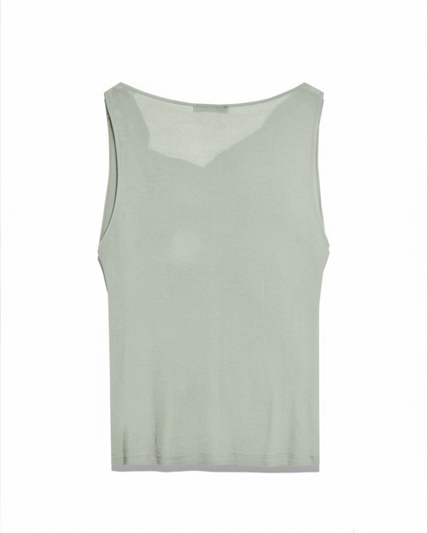 Sleeveless Cotton Top